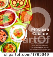 Poster, Art Print Of Mexican Cuisine Design