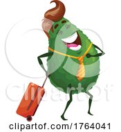 Poster, Art Print Of Avocado Mascot