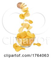 Poster, Art Print Of Potato Chips
