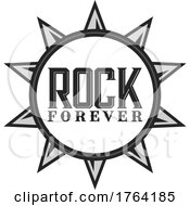 Poster, Art Print Of Rock And Roll Design