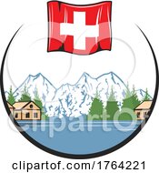 Poster, Art Print Of Travel Switzerland Design