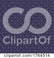 Poster, Art Print Of Elegant Quilted Pattern Background