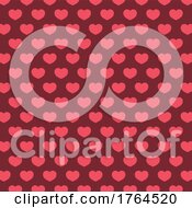Poster, Art Print Of Heart Pattern For Valentines Day