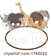 African Safari Or Zoo Animals by Vector Tradition SM