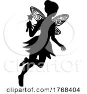 Fairy Silhouette by AtStockIllustration