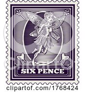 Poster, Art Print Of Tooth Fairy Postal Letter Postal Postage Stamp