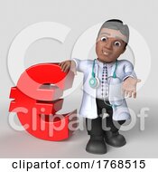 3D Cartoon Doctor Character