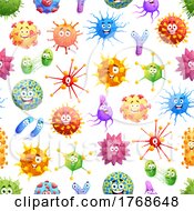 Poster, Art Print Of Virus Pattern