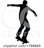 Silhouette Skater Skateboarder