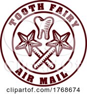 Tooth Fairy Postal Letter Postage Envelope Stamp