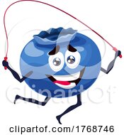 Poster, Art Print Of Blueberry Skipping Rope