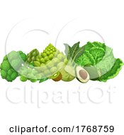Green Colored Foods