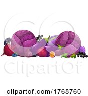 Poster, Art Print Of Purple Colored Foods