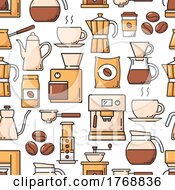 Poster, Art Print Of Coffee Pattern