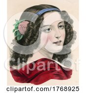 Poster, Art Print Of Historical Portrait Of A Lady