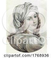 Historical Portrait Of A Lady Beatrice Cenci