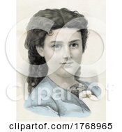 Poster, Art Print Of Historical Portrait Of An American Lady