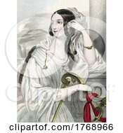 Poster, Art Print Of Historical Portrait Of A Lady