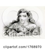 01/25/2022 - Historical Portrait Of An Asian Lady