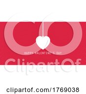 Minimal Valentines Day Banner Design