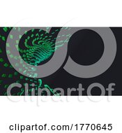 Poster, Art Print Of Abstract Fractal Particle Background