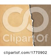 Poster, Art Print Of Dark Grunge Texture Background With Torn Paper Overlay
