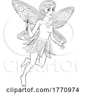 Poster, Art Print Of Fairy Cartoon Illustration