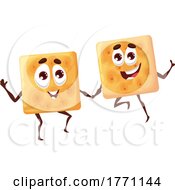 Poster, Art Print Of Crackers Holding Hands