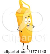 Poster, Art Print Of Mustard Bottle Mascot