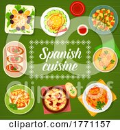 Spanish Cuisine by Vector Tradition SM
