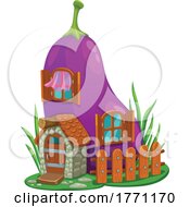 Poster, Art Print Of Eggplant House