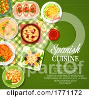 Poster, Art Print Of Spanish Cuisine