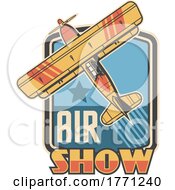 Poster, Art Print Of Vintage Air Show Plane
