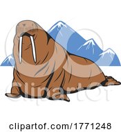 Poster, Art Print Of Walrus