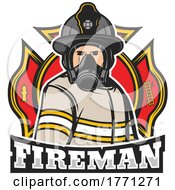 Poster, Art Print Of Fireman