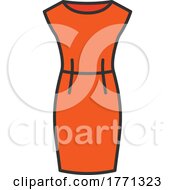 Sheath Dress Icon by Vector Tradition SM