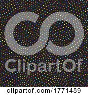 Poster, Art Print Of Abstract Polka Dot Patterned Background