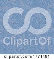 Poster, Art Print Of Abstract Topographic Map Background
