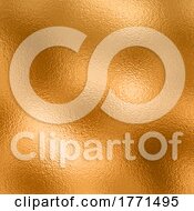 Poster, Art Print Of Gold Foil Texture Background - High Gloss