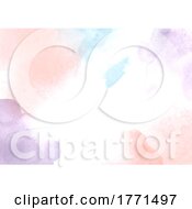 Poster, Art Print Of Hand Painted Watercolour Background