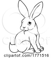 Rabbit Chinese Zodiac Horoscope Animal Year Sign by AtStockIllustration