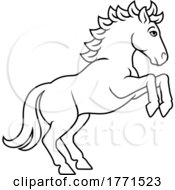Poster, Art Print Of Horse Chinese Zodiac Horoscope Animal Year Sign