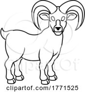 Poster, Art Print Of Ram Goat Chinese Zodiac Horoscope Animal Year Sign