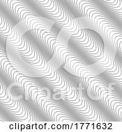 Poster, Art Print Of Abstract Zig Zag Pattern Background