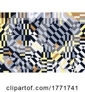Poster, Art Print Of Geometric Abstract Design Background 2302