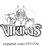 Viking American Football Sports Mascot