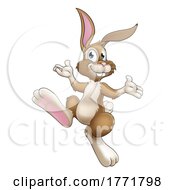 Poster, Art Print Of Easter Bunny Cartoon Rabbit Illustration