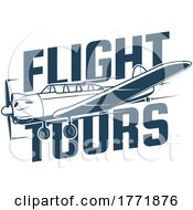 Poster, Art Print Of Flight Tours Airplane