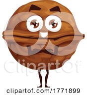 Poster, Art Print Of Walnut Food Character