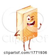 Poster, Art Print Of Wafer Cookie Food Character
